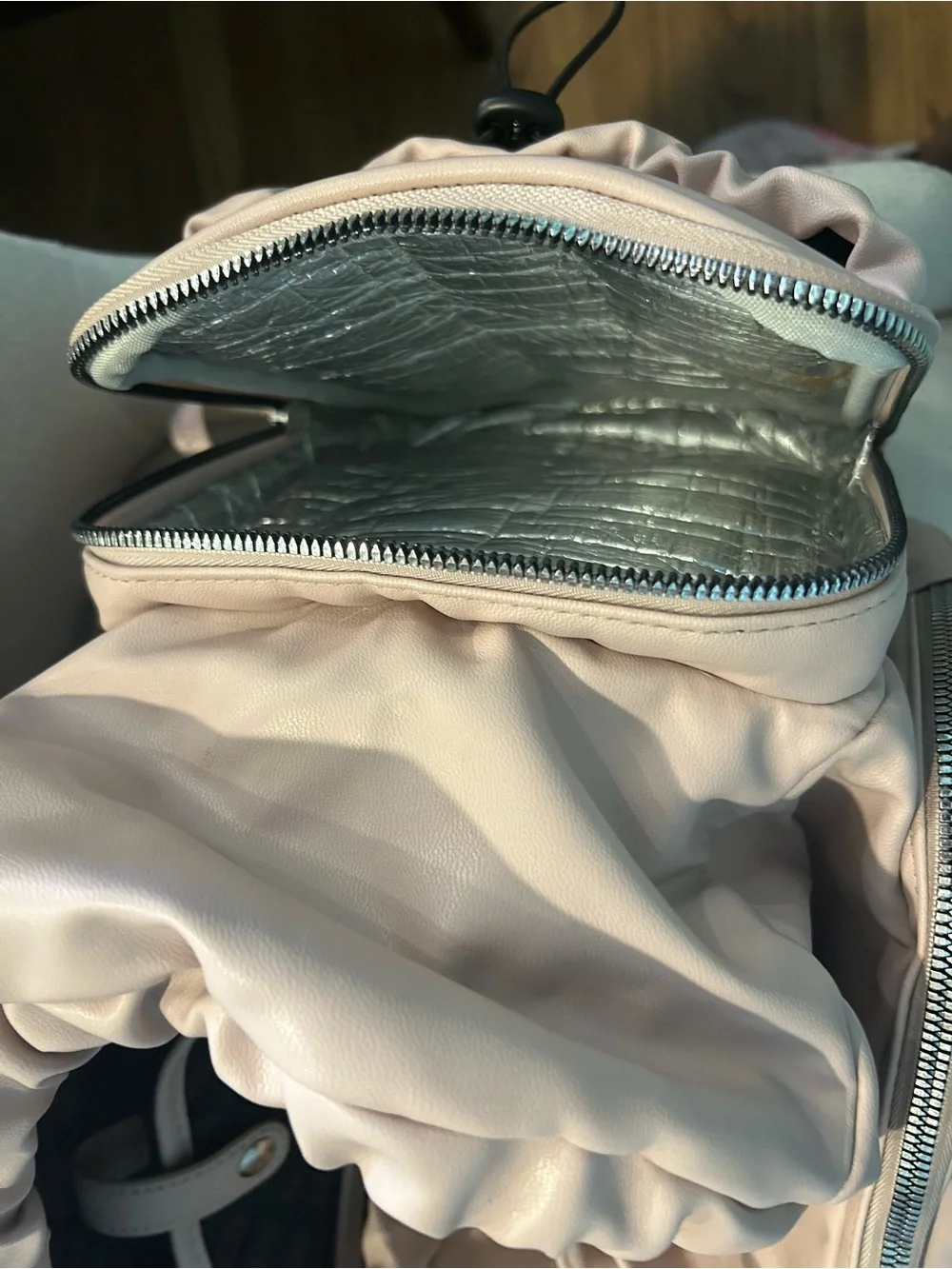 Steve Madden Diaper Backpack Large Blush